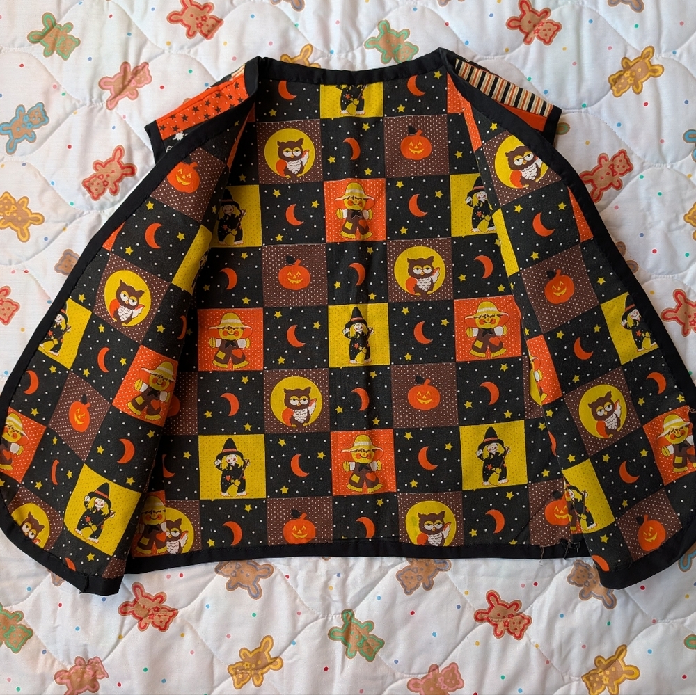 Halloween Witch Vest / Halloween Vest - Picture 5 of 12